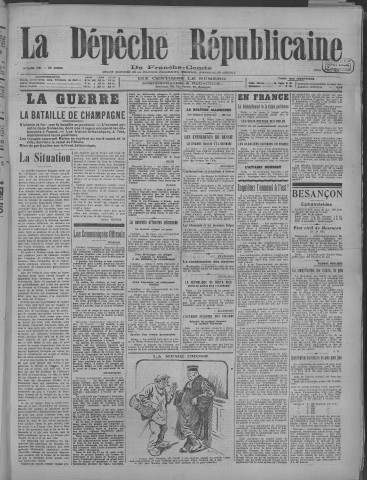 30/05/1918 - La Dépêche républicaine de Franche-Comté [Texte imprimé]