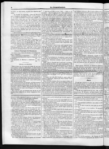 19/08/1843 - Le Franc-comtois - Journal de Besançon et des trois départements