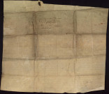 Ms 1296-1 - Testaments provenant de l'officialité de Besançon : 1309/1635