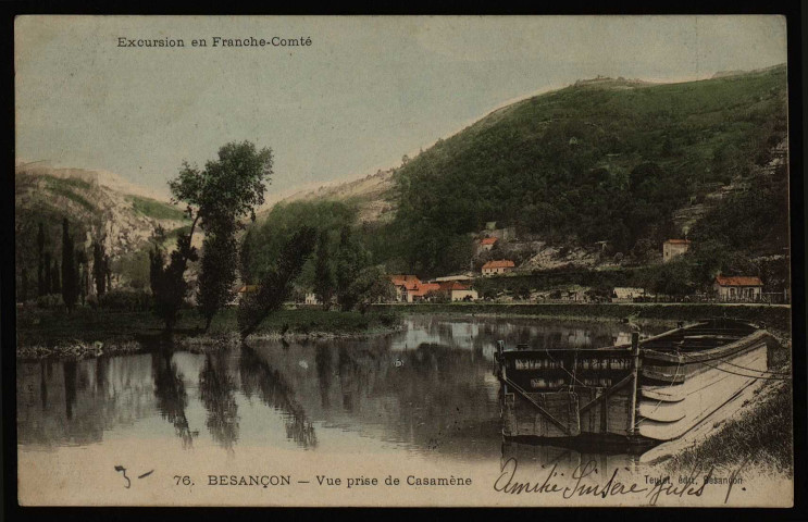 Besançon - Vue prise de Casamène [image fixe] , Besançon : Teulet, édit. Besançon, 1897/1904