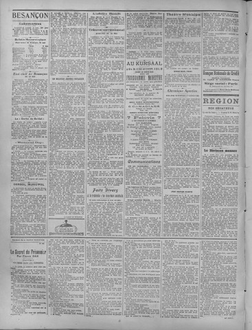24/05/1919 - La Dépêche républicaine de Franche-Comté [Texte imprimé]