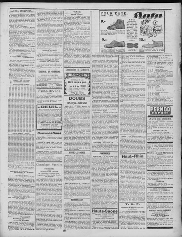 29/06/1932 - La Dépêche républicaine de Franche-Comté [Texte imprimé]