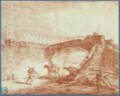 Vue de la colonnade du Louvre , [France : Paris], [vers 1776-1780]