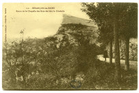 Besançon-les-Bains. Route de la Chapelle des Buis derrière la Citadelle [image fixe] , 1904/1912