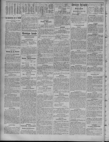 15/04/1909 - La Dépêche républicaine de Franche-Comté [Texte imprimé]