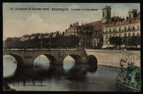 Besançon. - Le Doubs et le pont Battant [image fixe] , Besancon : L. Gaillard-Prêtre, 1912/1920