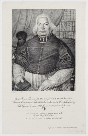 Jean Henri François Marion [image fixe] / Lith. par M. Pointel, du Portail  ; Gariot , Paris : Imp.ie de C. Motte, Litho. de S.A.S. Mgr le Duc d'Orléans, R. des Marais, 1820/1830