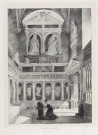 Chapelle de Pesmes [estampe] : Franche-Comté / Fragonard 1825, lith. de Engelmann , [Paris] : [Engelmann, 1825