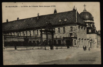 Besançon - Besançon - La Grille de l'Hôpital Saint Jacques (1703). [image fixe] , Besançon : Raffin, éditeur, Besançon., 1909/1922