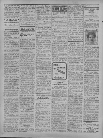 04/03/1920 - La Dépêche républicaine de Franche-Comté [Texte imprimé]