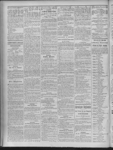 30/01/1908 - La Dépêche républicaine de Franche-Comté [Texte imprimé]