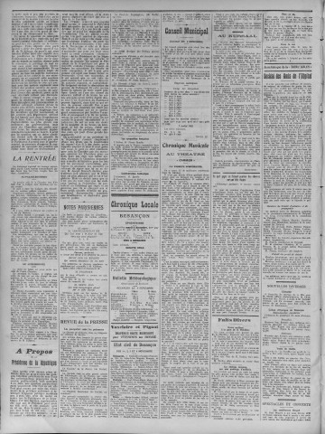 05/11/1912 - La Dépêche républicaine de Franche-Comté [Texte imprimé]