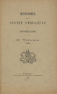 01/01/1929 - Mémoires de la Société d'émulation de Montbéliard [Texte imprimé]