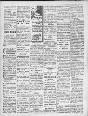 30/05/1924 - La Dépêche républicaine de Franche-Comté [Texte imprimé]