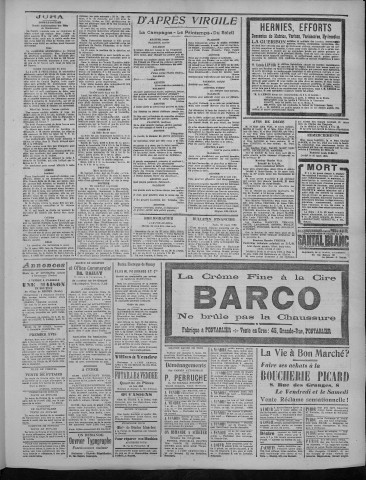 30/03/1922 - La Dépêche républicaine de Franche-Comté [Texte imprimé]
