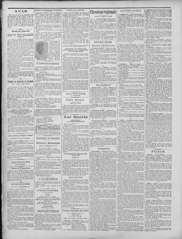 20/02/1924 - La Dépêche républicaine de Franche-Comté [Texte imprimé]