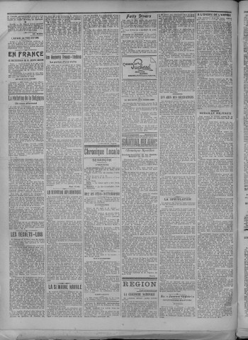 16/08/1917 - La Dépêche républicaine de Franche-Comté [Texte imprimé]