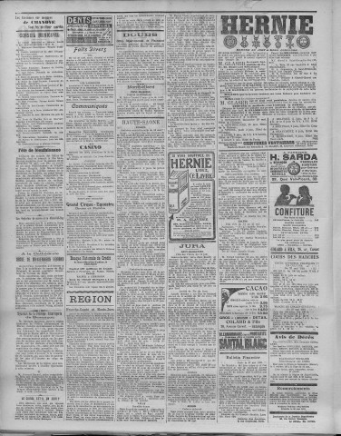 29/05/1921 - La Dépêche républicaine de Franche-Comté [Texte imprimé]