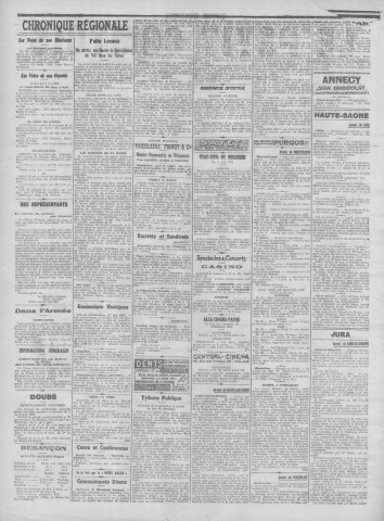 03/06/1923 - Le petit comtois [Texte imprimé] : journal républicain démocratique quotidien