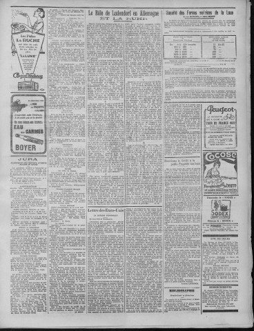 21/04/1923 - La Dépêche républicaine de Franche-Comté [Texte imprimé]