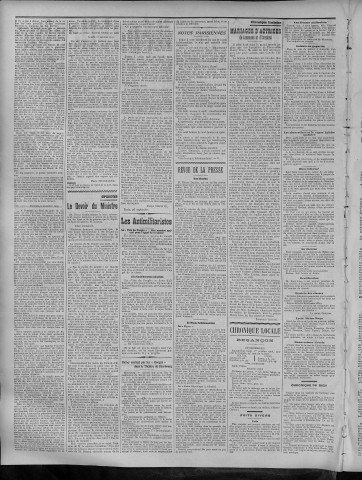 01/10/1906 - La Dépêche républicaine de Franche-Comté [Texte imprimé]