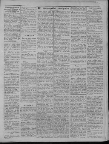 22/07/1923 - La Dépêche républicaine de Franche-Comté [Texte imprimé]
