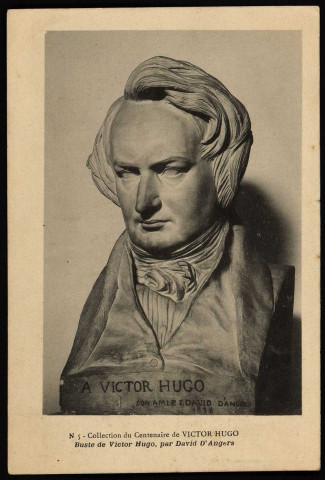 Buste de Victor Hugo, par David d'Angers [image fixe] , Besançon, 1902