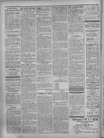 27/08/1918 - La Dépêche républicaine de Franche-Comté [Texte imprimé]