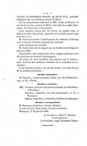 01/01/1863 - Mémoires de la Société d'émulation du Doubs [Texte imprimé]