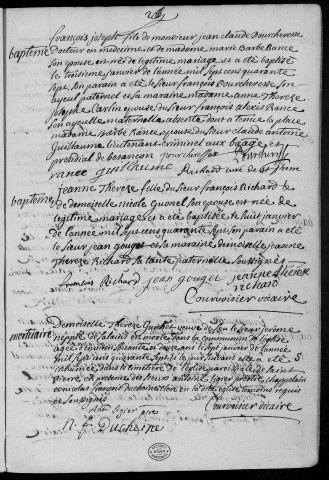 Paroisse Saint Pierre : baptêmes (naissances), mariages, sépultures (décès) (3 janvier au 30 décembre 1747)