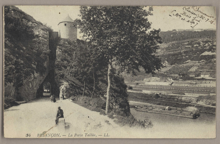 Besançon. La Porte Taillée [image fixe] , Paris : LL, 1904/1918