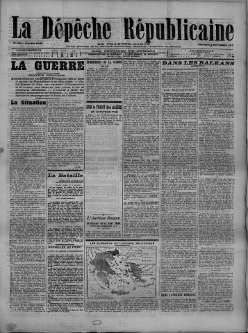 03/09/1915 - La Dépêche républicaine de Franche-Comté [Texte imprimé]