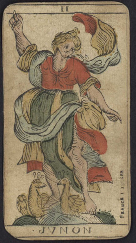 Tarots fins [Jeu de tarots, dit "de Besançon"] [estampe] , Besançon : J. Jerger, [circa 1800]