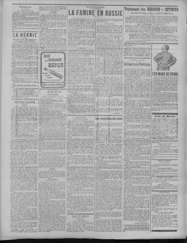 27/08/1921 - La Dépêche républicaine de Franche-Comté [Texte imprimé]