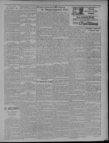 29/08/1922 - La Dépêche républicaine de Franche-Comté [Texte imprimé]