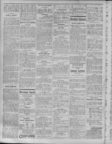 19/07/1912 - La Dépêche républicaine de Franche-Comté [Texte imprimé]