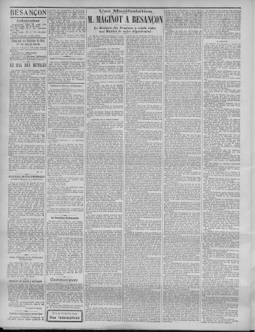 18/04/1921 - La Dépêche républicaine de Franche-Comté [Texte imprimé]