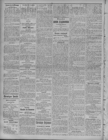 08/04/1909 - La Dépêche républicaine de Franche-Comté [Texte imprimé]
