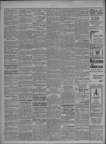 10/11/1931 - Le petit comtois [Texte imprimé] : journal républicain démocratique quotidien