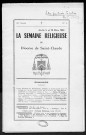 05/03/1953 - La Semaine religieuse du diocèse de Saint-Claude [Texte imprimé]