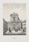 Eglise St.-Maurice [image fixe] : Besançon / Dubois del: et lith.  ; impe Valluet Jne edit : Imprimerie Valluet jeune, 1800-1899