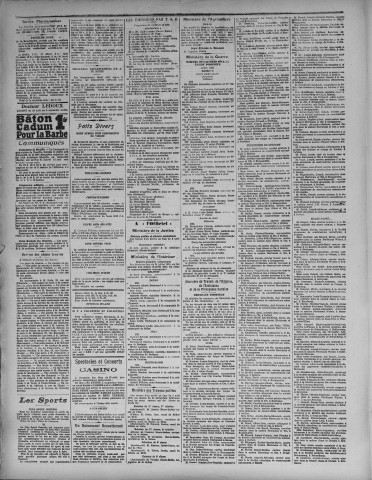 14/08/1925 - La Dépêche républicaine de Franche-Comté [Texte imprimé]