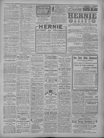 05/09/1920 - La Dépêche républicaine de Franche-Comté [Texte imprimé]