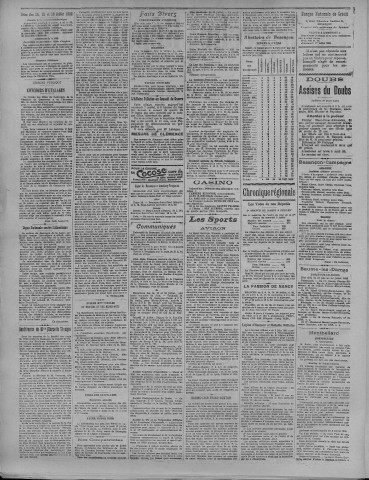 07/07/1922 - La Dépêche républicaine de Franche-Comté [Texte imprimé]