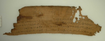 bandelette de momie au nom d’Imhotep (’Ii-m-htp)