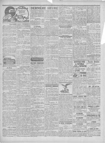 23/04/1927 - Le petit comtois [Texte imprimé] : journal républicain démocratique quotidien