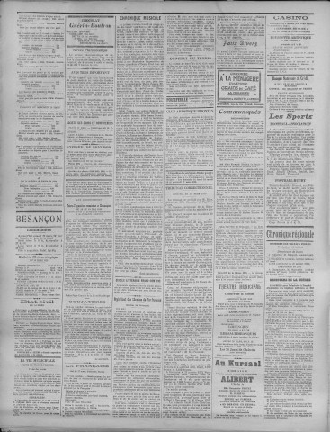 17/03/1923 - La Dépêche républicaine de Franche-Comté [Texte imprimé]