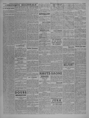 22/08/1938 - Le petit comtois [Texte imprimé] : journal républicain démocratique quotidien