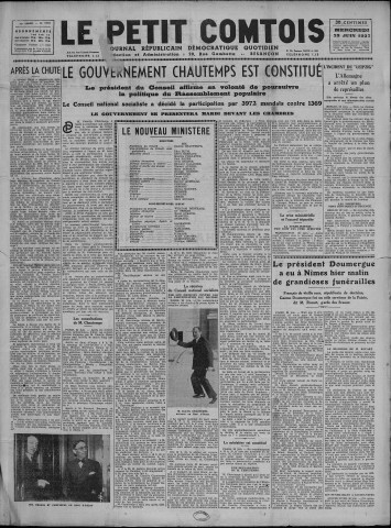 23/06/1937 - Le petit comtois [Texte imprimé] : journal républicain démocratique quotidien