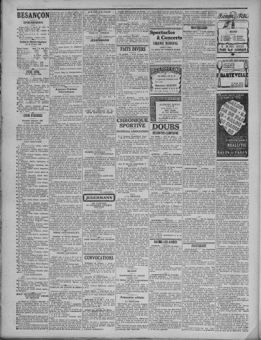 01/03/1933 - La Dépêche républicaine de Franche-Comté [Texte imprimé]